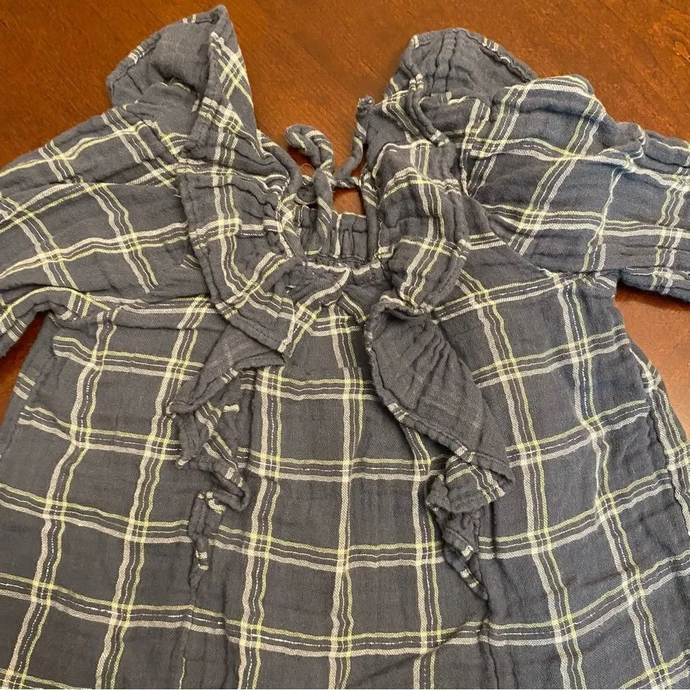 Justice | Long Ruffle Sleeve Blouse, Size 7
